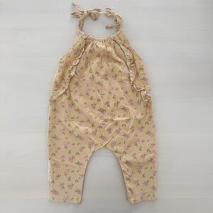 Wild Wawa Floral Ruffle Toddler Jumpsuit